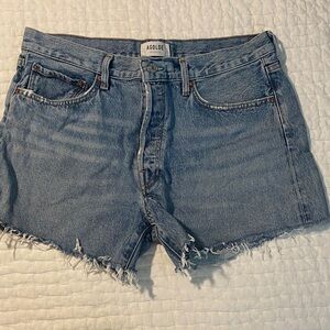 Agolde Parker Long Vintage Shorts